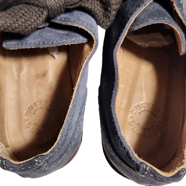 BUTTERO(ブッテロ)のブッテロ　プレーントゥ　レザーシューズ　36　ネイビー レディースの靴/シューズ(ローファー/革靴)の商品写真