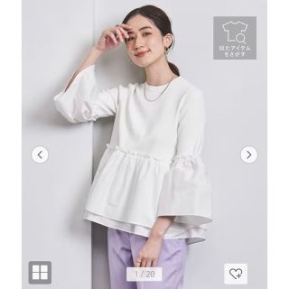 ユナイテッドアローズ(UNITED ARROWS)のユナイテッドアローズ　フリルコンビニット(Tシャツ(半袖/袖なし))