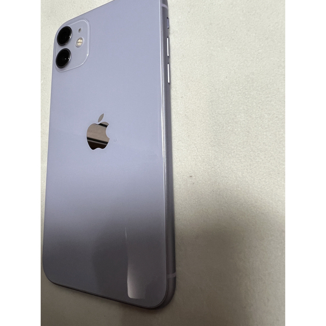 iPhone11 64gb パープル  スマホ/家電/カメラのスマートフォン/携帯電話(スマートフォン本体)の商品写真