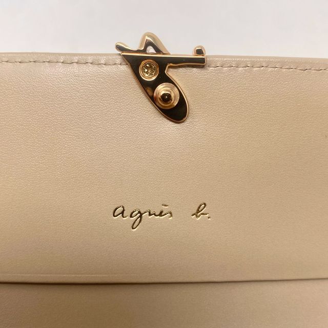 未使用 agnes b. voyage アニエスベー 財布 ベージュ 【年間ランキング