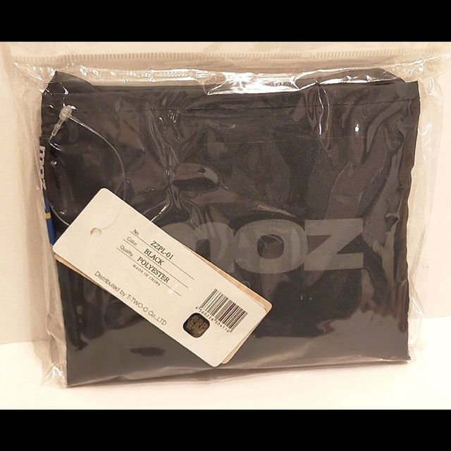 moz(モズ)の新品［モズ］折りたたみ　エコバッグ　moz/黒/sweden/スウェーデン レディースのバッグ(エコバッグ)の商品写真