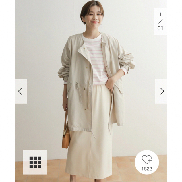 URBAN RESEARCH DOORS - 新品タグ付◉ DOORS ノーカラーモッズ URBAN RESEARCH DOORS - 新品タグ付◉ DOORS ノーカラーモッズ