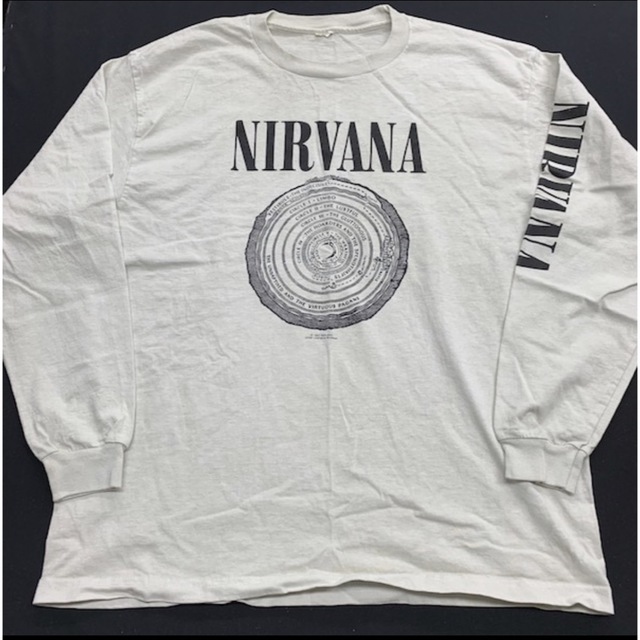 NIRVANA Tシャツ 90s ヴィンテージ コピーライト ロンT - Tシャツ