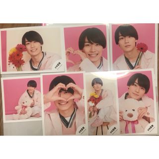 ジャニーズジュニア(ジャニーズJr.)の少年忍者　檜山光成　公式写真　7枚(アイドルグッズ)