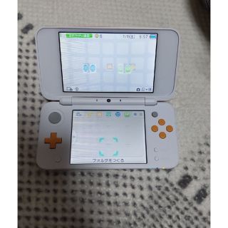 ニンテンドー2DS - Newニンテンドー2DS LL 【ホワイト×オレンジ】箱