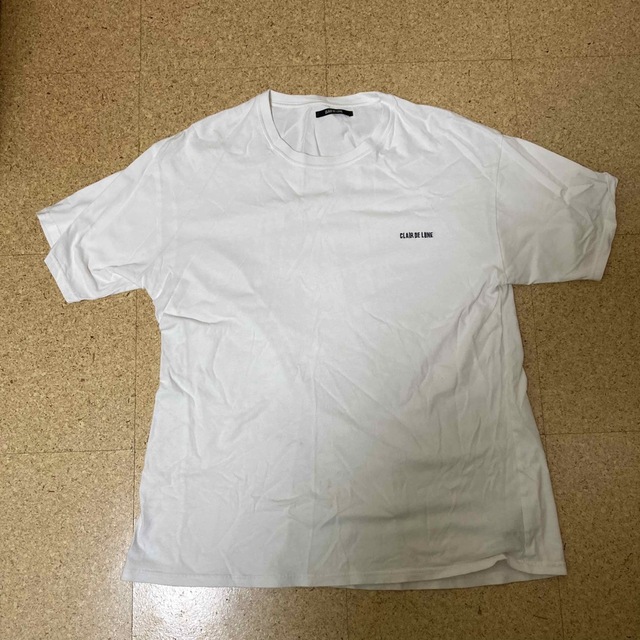 登坂広臣着用 CLAIR DE RUNA clair de lune Tシャツ CLAIR DE LUNE Tee White Sサイズ