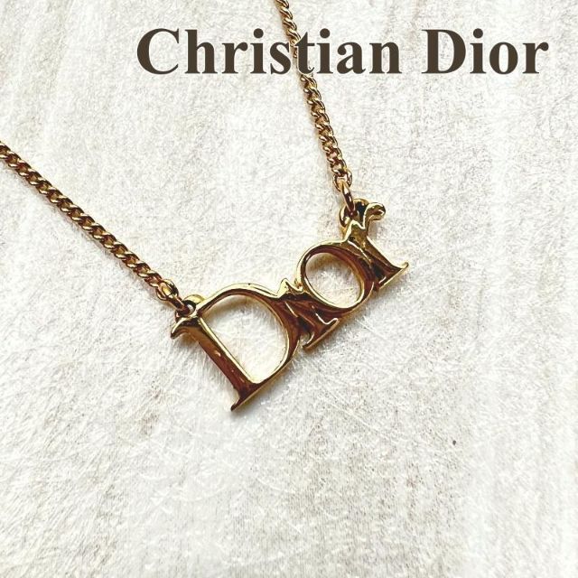 国産超激安 Christian Dior クリスチャンディオール Christian Dior ロゴ チェーン ネックレスの通販 by ベクトル  ラクマ店｜クリスチャンディオールならラクマ