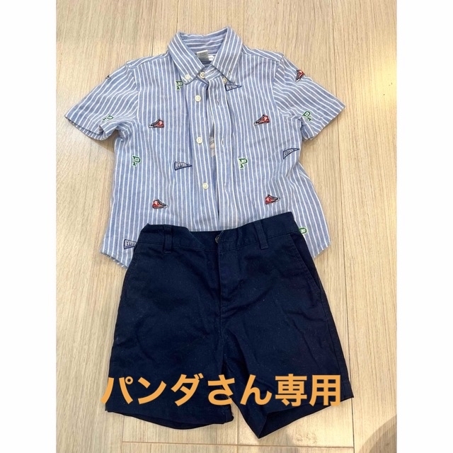 Ralph Lauren(ラルフローレン)の【未着用】ラルフローレン セットアップ キッズ/ベビー/マタニティのキッズ服男の子用(90cm~)(Tシャツ/カットソー)の商品写真