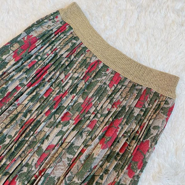 ☘️美品◇GUCCI◇ルレックス フラワージャカード ベストスカート