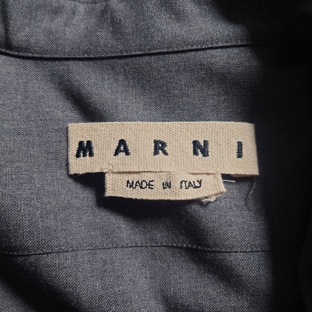 Marni(マルニ)のmarni 21ss ウールトロピカル　シャツ　ギャバ　マルニ メンズのトップス(シャツ)の商品写真