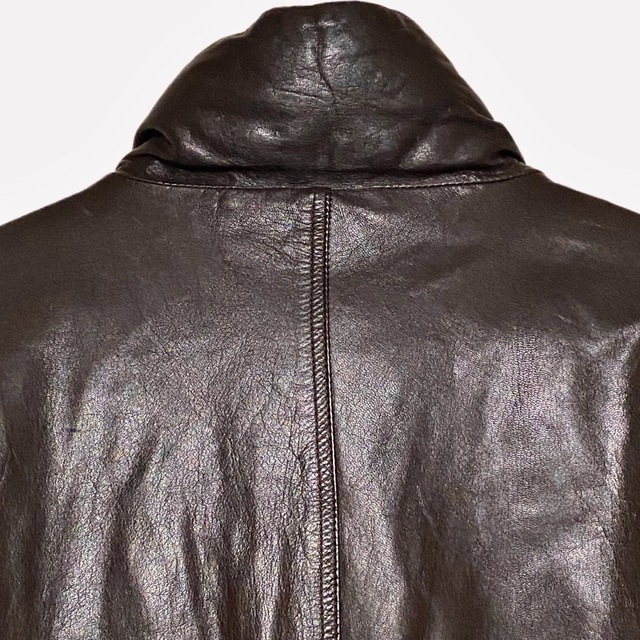Eddie Bauer - 80s エディーバウアー 黒タグ ビンテージ レザーダウン Eddie Bauer - 80s エディーバウアー 黒タグ ビンテージ レザーダウン