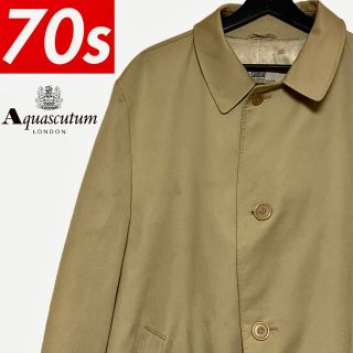 vintage ポーランド製 ユーロ Aquascutum ステンカラーコート