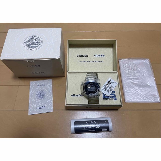 未使用品】G-Shock FROGMAN イルカクジラ 2019年モデル かわいい! www