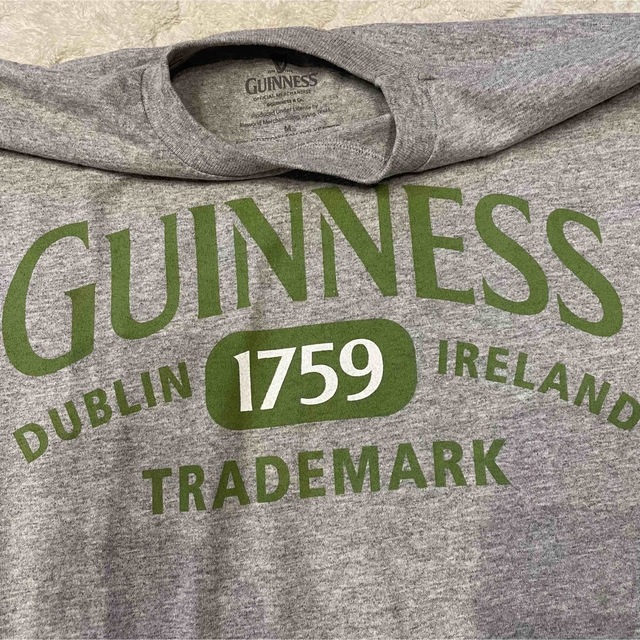 新品 ギネスTシャツ　GUINNESS サイズM メンズのトップス(Tシャツ/カットソー(半袖/袖なし))の商品写真