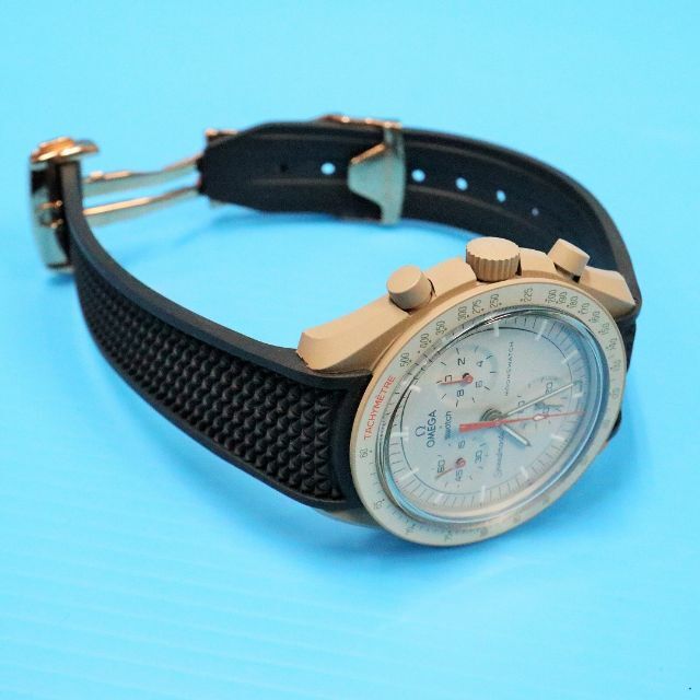 swatch(スウォッチ)のOMEGA SWATCH ムーンスウォッチ JUPITER SO33C100 メンズの時計(腕時計(アナログ))の商品写真