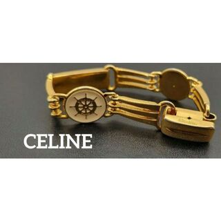 celine - 【希少】CELINE イタリア製 ヴィンテージ ブレスレット 操舵