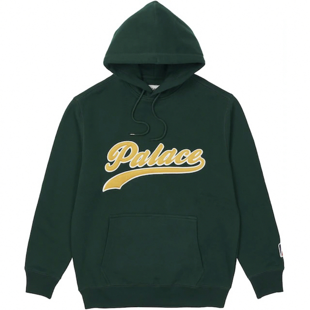 21ss【PALACE】21SS SATIN HOOD（グリーン／Lサイズ）