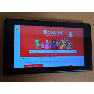 ニンテンドースイッチ　switch　本体のみ　未対策機　2018年製(携帯用ゲーム機本体)