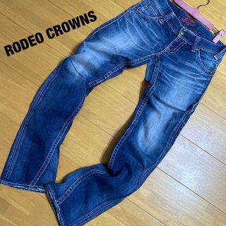 ロデオクラウンズ(RODEO CROWNS)のロデオクラウンズ RODEO CROWNS 3Dライン ダメージデニム 日本製(デニム/ジーンズ)