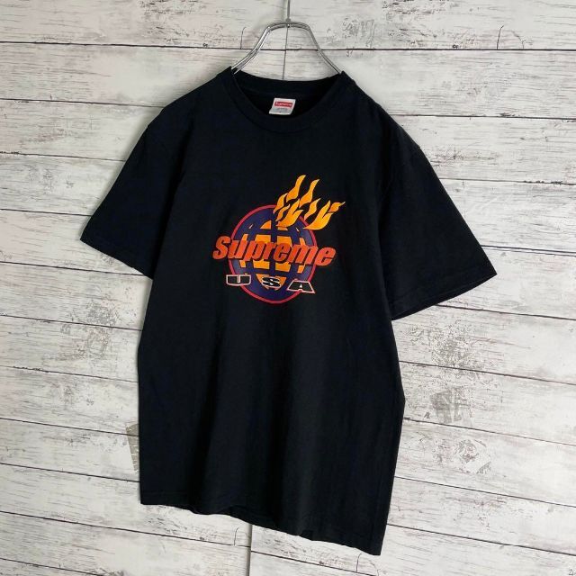 7745 【入手困難】シュプリーム☆ビッグロゴ定番カラー人気デザインtシャツ美品
