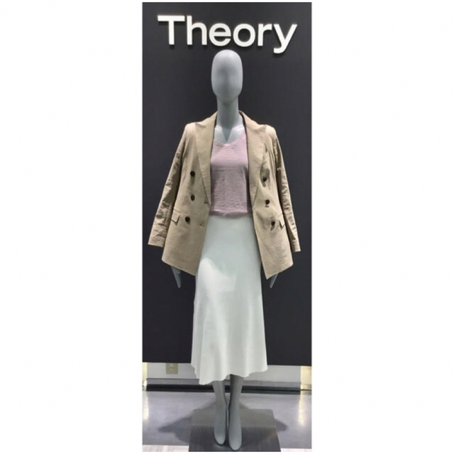 Theory 20ss リネンダブルジャケット