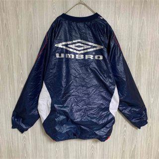 00's UMBRO ナイロンプルオーバー ピステ Y2K リアムキャラガー