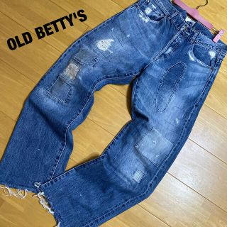 オールドベティーズ(OLD BETTY'S)のオールドべティーズ OLD BETTY'S 切りっぱなしダメージデニム(デニム/ジーンズ)