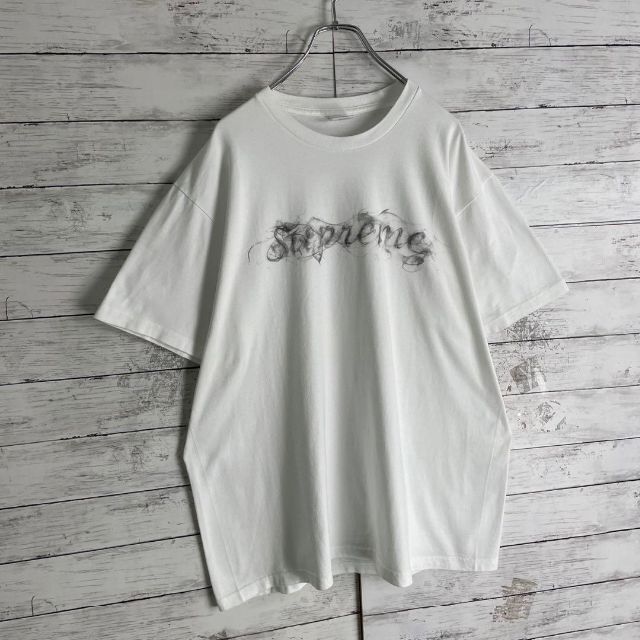 6993 【人気Lサイズ】シュプリーム☆ビッグロゴ即完売モデル定番tシャツ