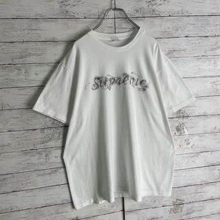 7686 【入手困難】シュプリーム☆ビッグロゴ定番カラー人気デザインtシャツ美品