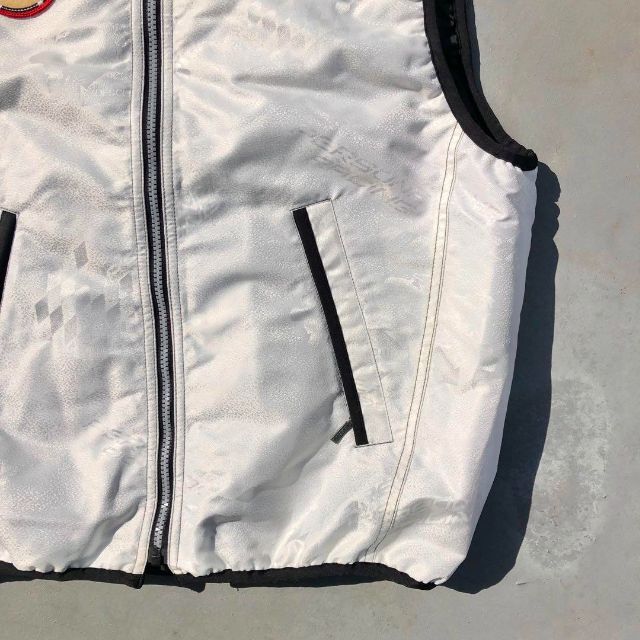 DESCENTE CANADA デサント カナダ 中綿入り ダウンベスト M 白 1着