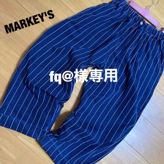 マーキーズ(MARKEY'S)のMARKEY'S マーキーズ CALMIAストライプ ワイドデニム(デニム/ジーンズ)