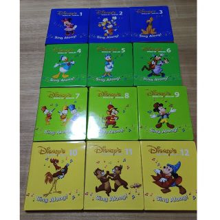ディズニー(Disney)のDWE ディズニー英語システム　シングアロング　DVD12枚(その他)