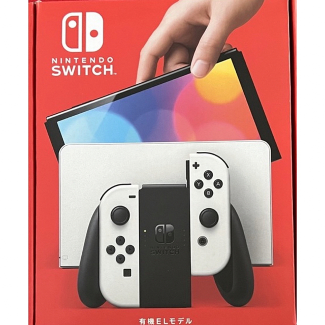 人気満点 有機ELモデル Nintendo Switch ホワイト 使用期間短 ...