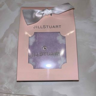 ジルスチュアート(JILLSTUART)のJILLSTUARTタオルハンカチパープル箱入り(ハンカチ)