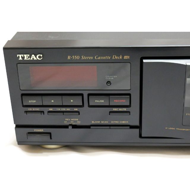 TEAC R-550 ティアック カセットデッキ ステレオオーディオ機器
