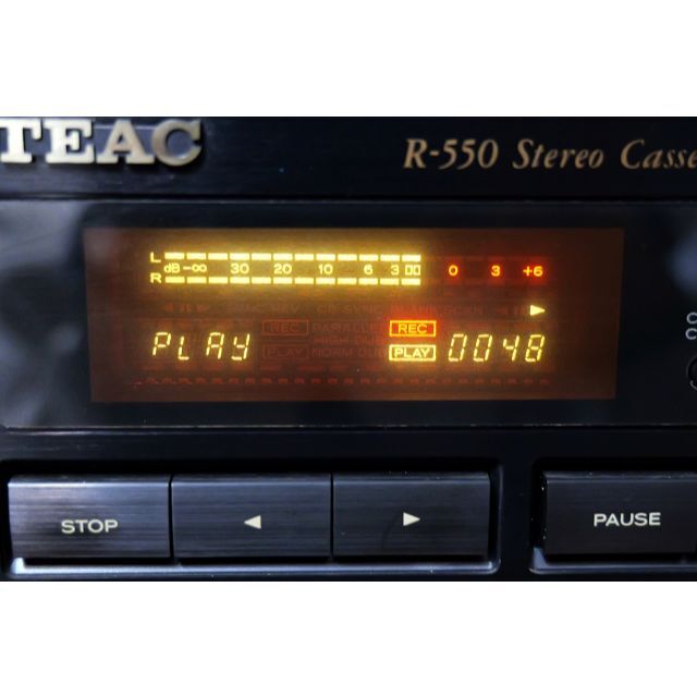 TEAC R-550 ティアック カセットデッキ ステレオオーディオ機器