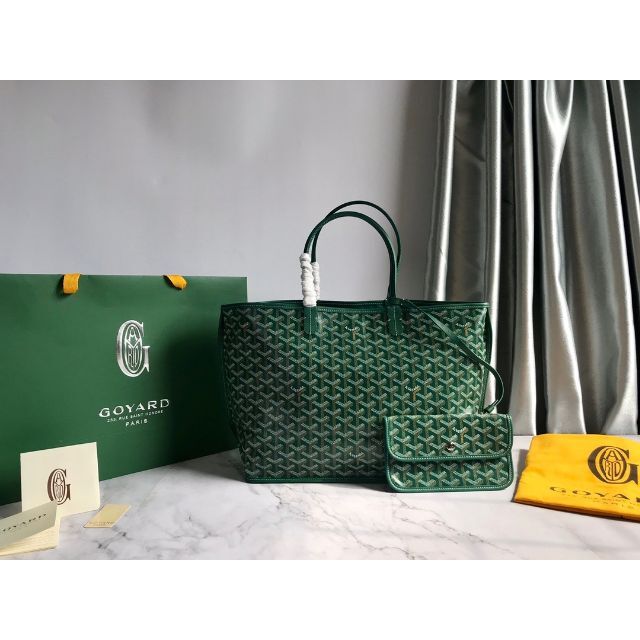 GOYARD ゴヤール サンルイPM グリーン バッグ|こ GOYARD ゴヤール サンルイPM グリーン バッグ|こ