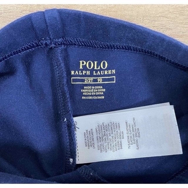 POLO RALPH LAUREN(ポロラルフローレン)のラルフローレン　レギンス　2 2T 90㎝　女の子 キッズ/ベビー/マタニティのキッズ服女の子用(90cm~)(パンツ/スパッツ)の商品写真