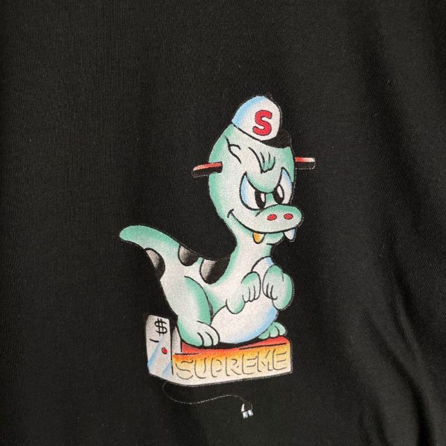 7766 【入手困難】シュプリーム☆ビッグロゴ定番カラー人気デザインtシャツ美品