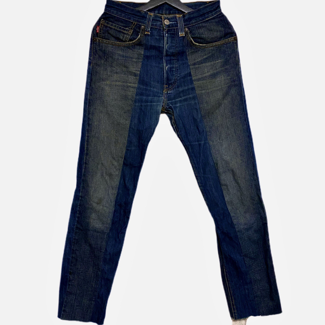 Levi's(リーバイス)のLevisリーバイス ビンテージ ドッキングデニムパンツ ブルー USA古着 メンズのパンツ(デニム/ジーンズ)の商品写真