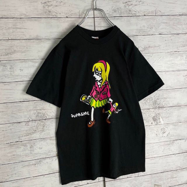 7577 【入手困難】シュプリーム☆ビッグロゴ定番カラー人気デザインtシャツ美品