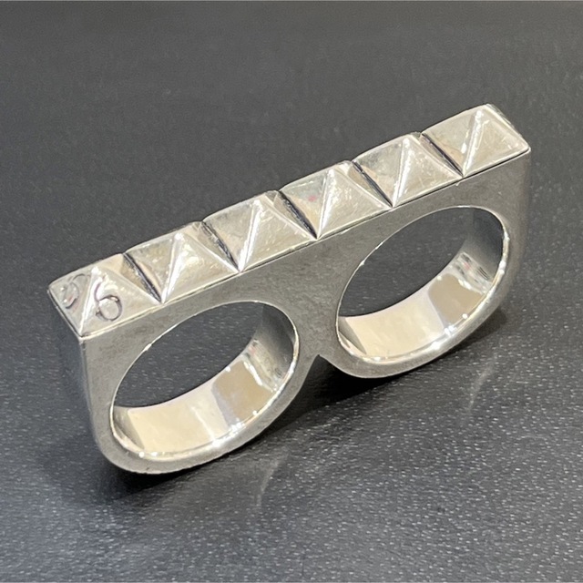 MADARANINGEN マダラニンゲン STUDS 2FINGER RING - ミュージシャン