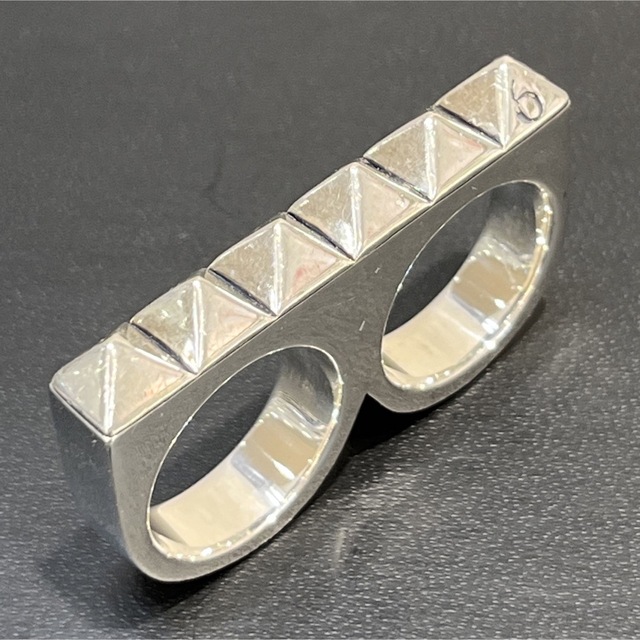 MADARANINGEN マダラニンゲン STUDS 2FINGER RING - ミュージシャン