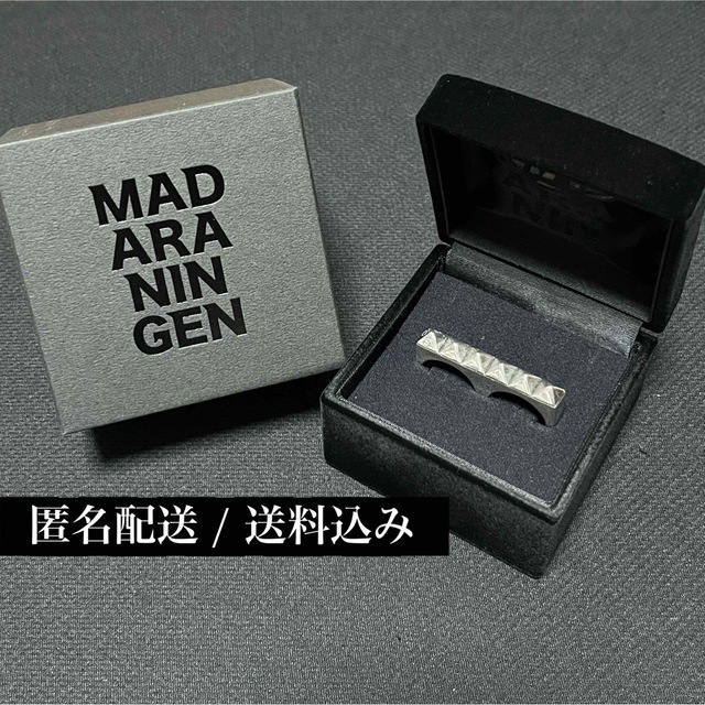 MADARANINGEN マダラニンゲン STUDS 2FINGER RING - ミュージシャン