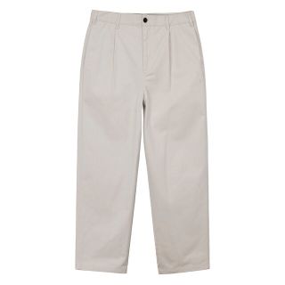 STUSSY TWILL VOLUME PLEATED TROUSER(スラックス)