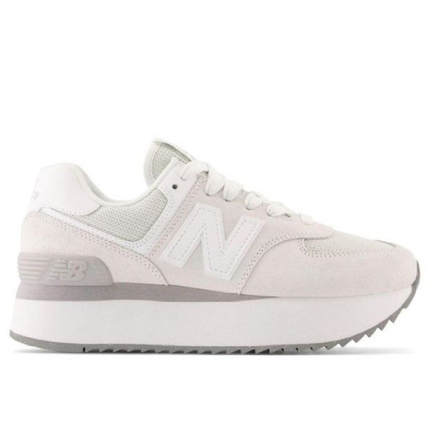 New Balance(ニューバランス)のニューバランス　WL574ZSC B 24.0 ライトグレー　タグ付き　正規品 レディースの靴/シューズ(スニーカー)の商品写真