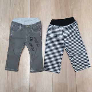 ブリーズ(BREEZE)のキッズ　長ズボン　パンツ　80　セット　JUNK STORE　BREEZE(パンツ)