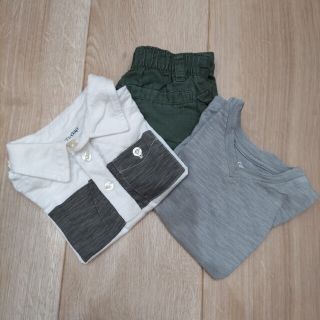 ベビーギャップ(babyGAP)のキッズ　Tシャツ　シャツ　半袖　ポロシャツ　半ズボン　80　ベビー　ギャップ(シャツ/カットソー)