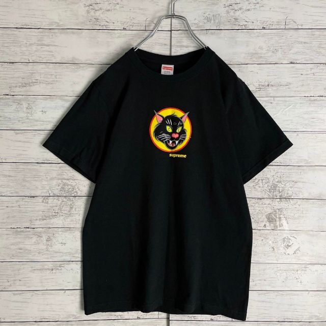 7771 【入手困難】シュプリーム☆ビッグロゴ定番カラー人気デザインtシャツ美品