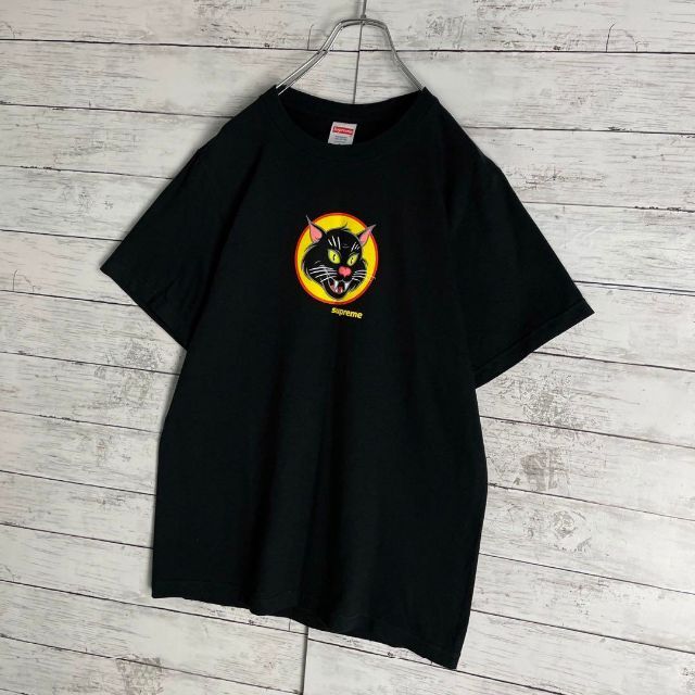 7337 【入手困難】シュプリーム☆ビッグロゴ定番カラー人気デザインtシャツ美品